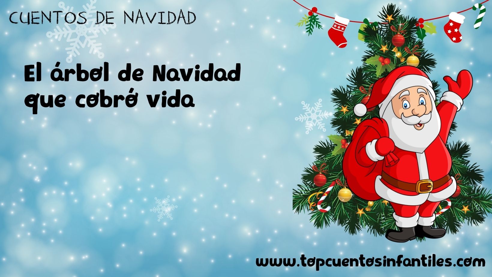 El árbol de Navidad que cobró vida
