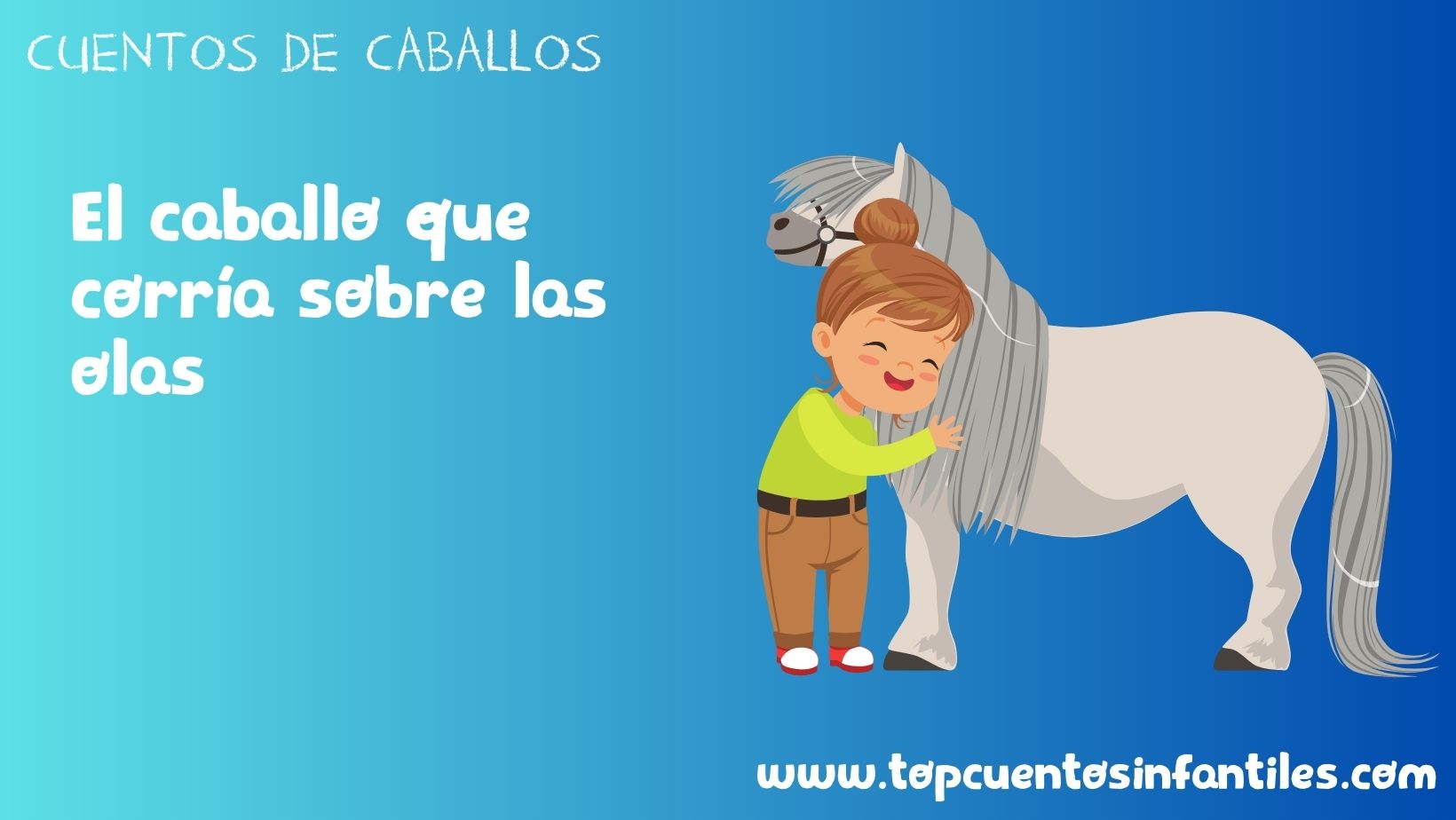 El caballo que corría sobre las olas
