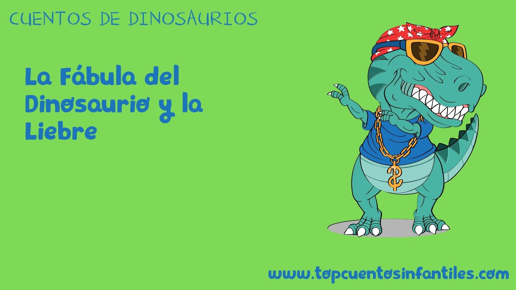 La Fábula del Dinosaurio y la Liebre