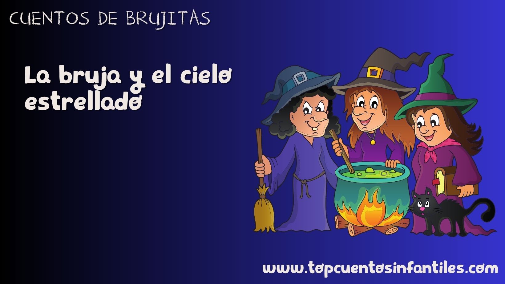 La bruja y el cielo estrellado