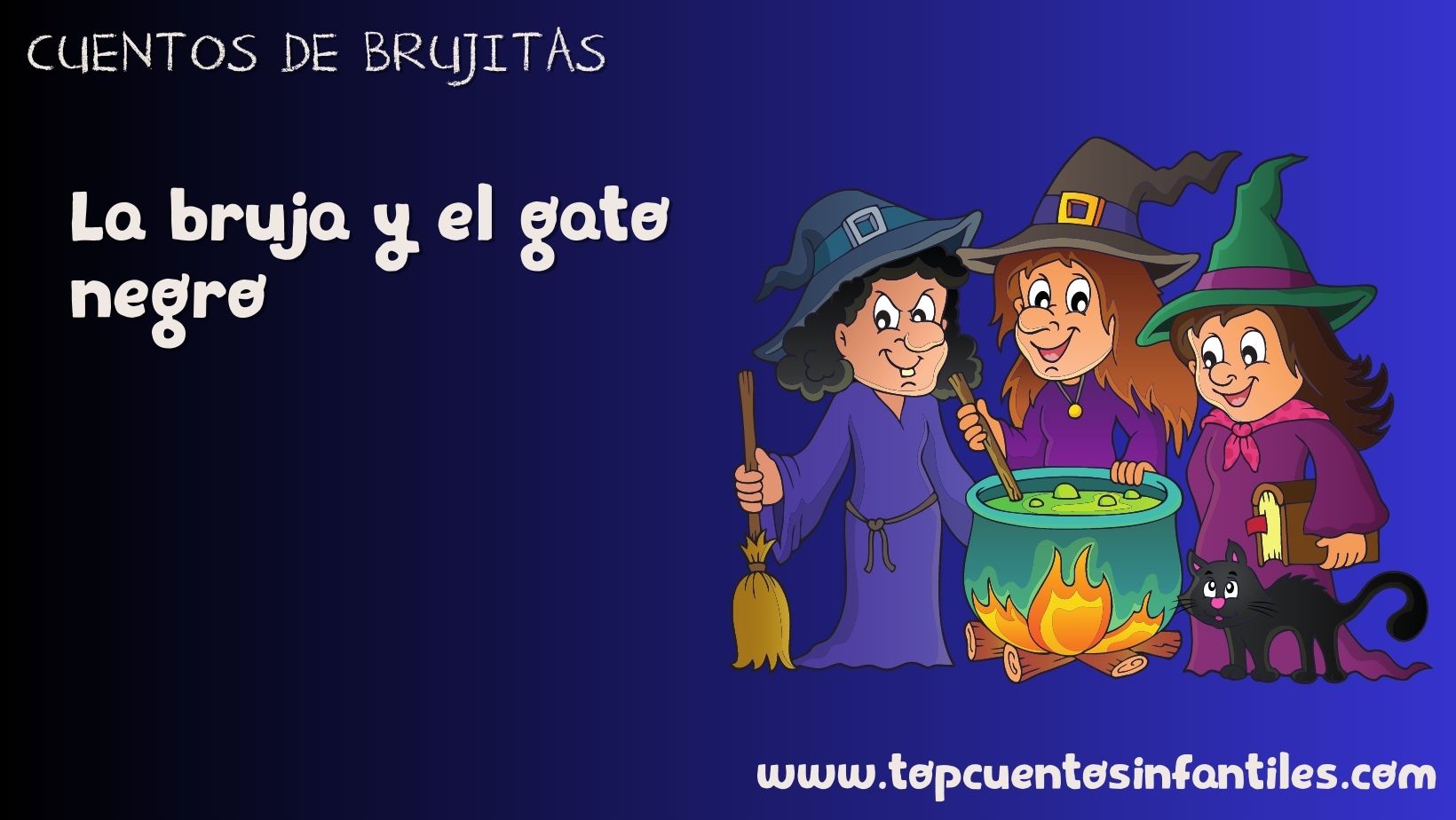 La bruja y el gato negro