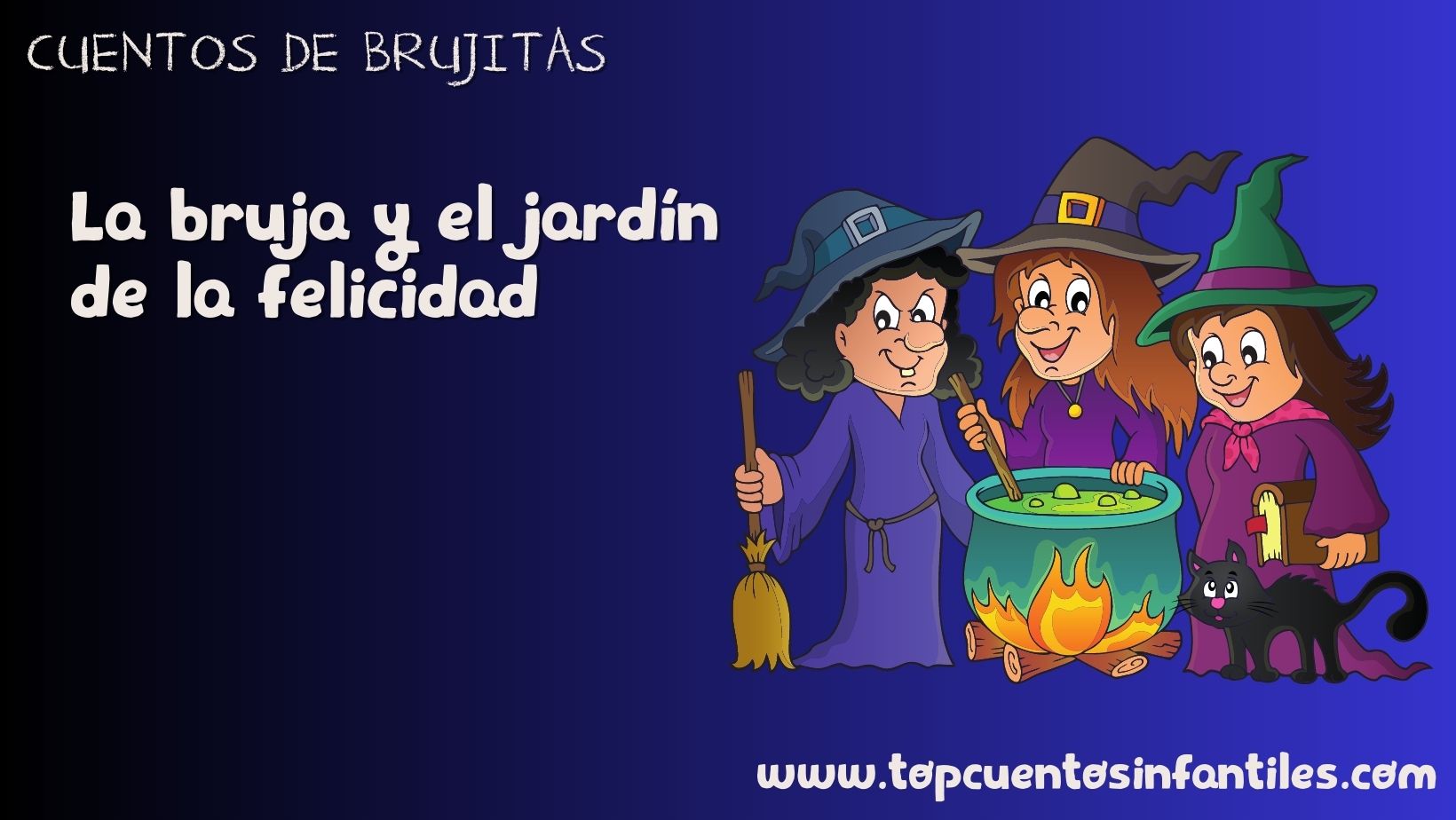 La bruja y el jardín de la felicidad
