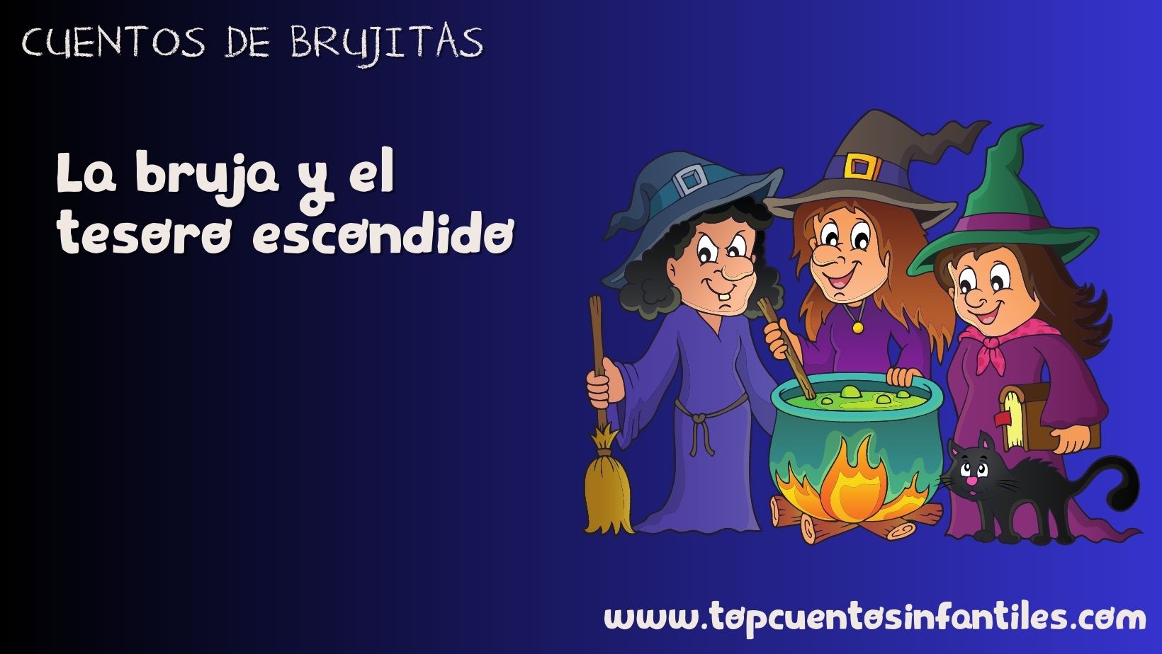 La bruja y el tesoro escondido