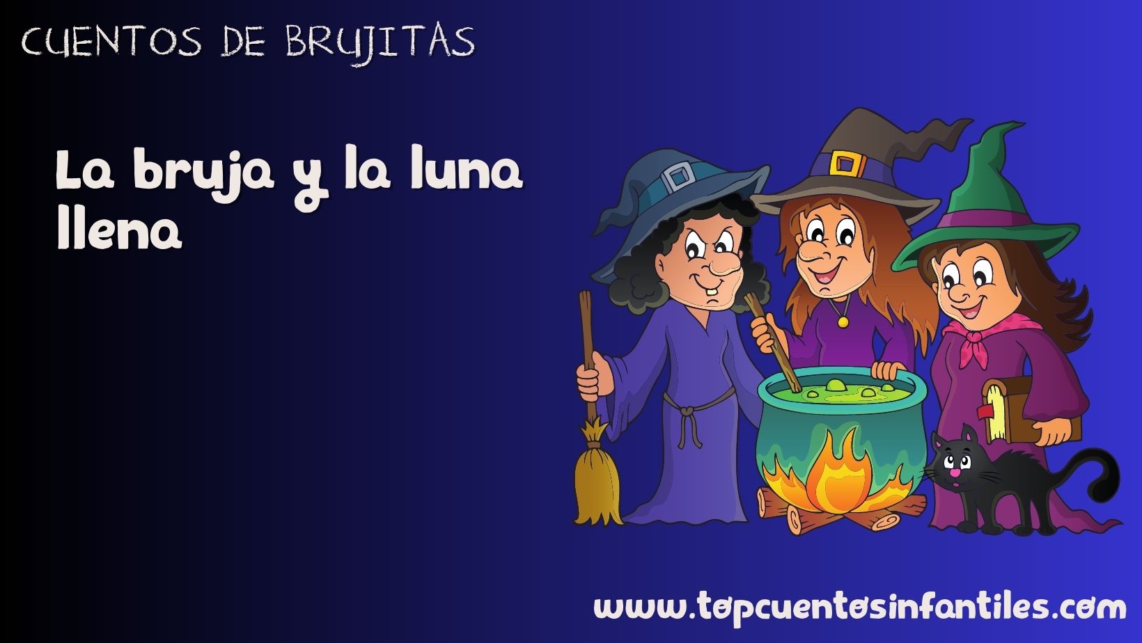La bruja y la luna llena