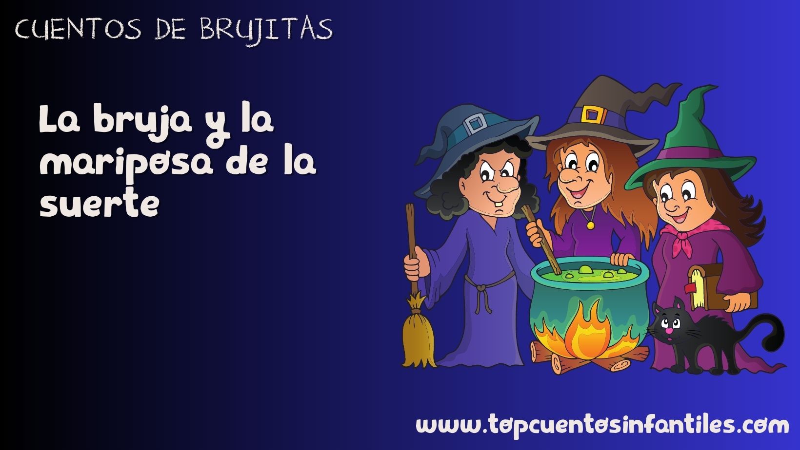 La bruja y la mariposa de la suerte