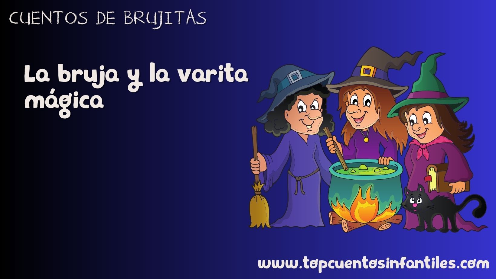La bruja y la varita mágica