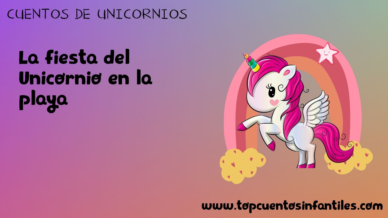 La fiesta del unicornio en la playa