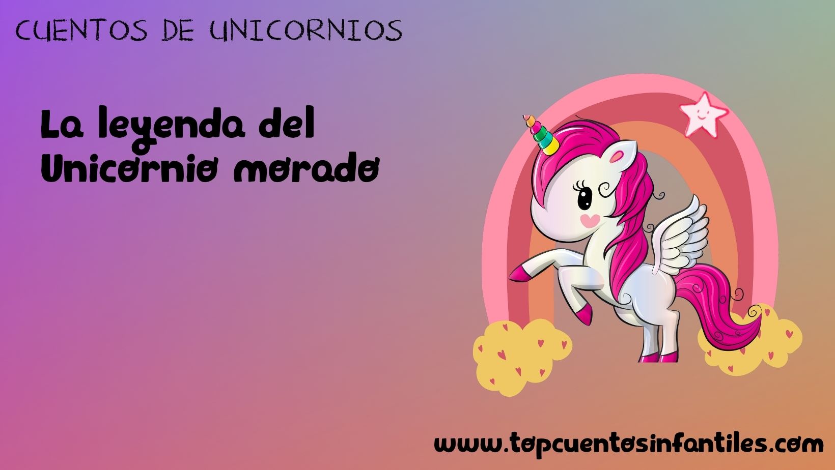 La leyenda del unicornio morado