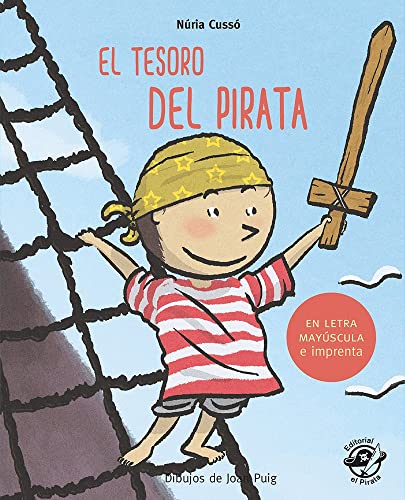 El tesoro del pirata: En letra MAYÚSCULA y de imprenta