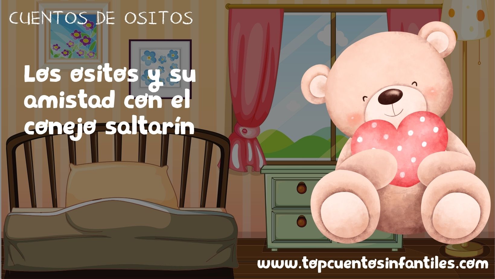 Los ositos y su amistad con el conejo saltarín