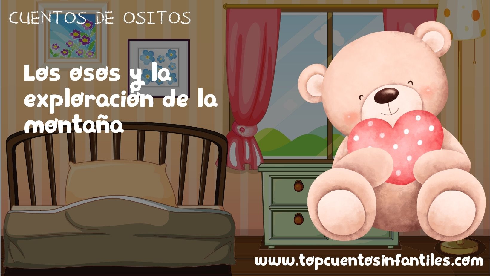 Los osos y la exploración de la montaña