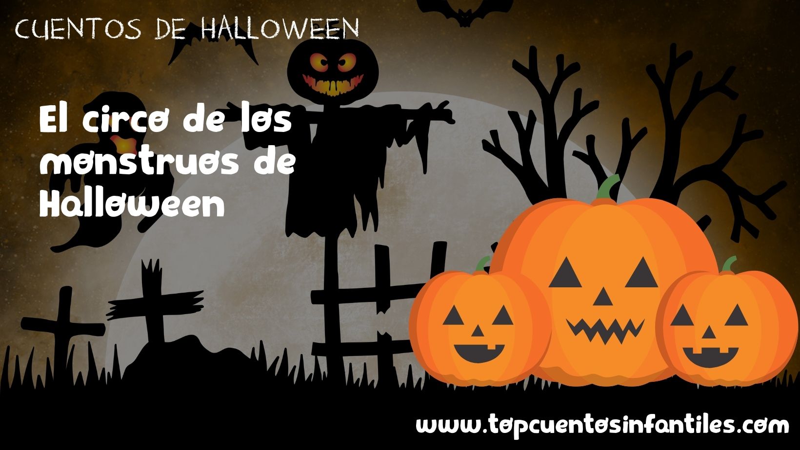 El circo de los monstruos de Halloween
