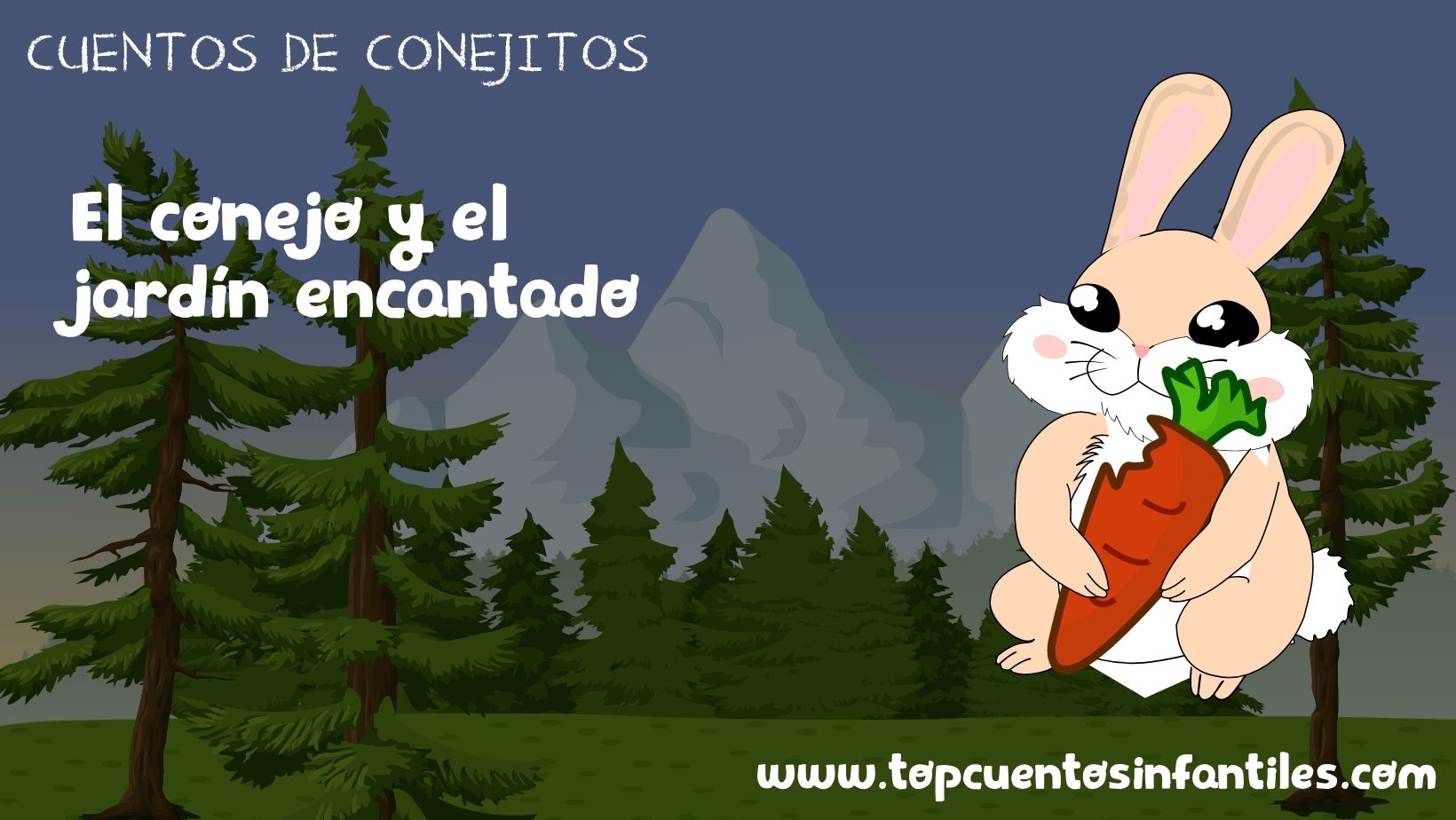 El conejo y el jardín encantado