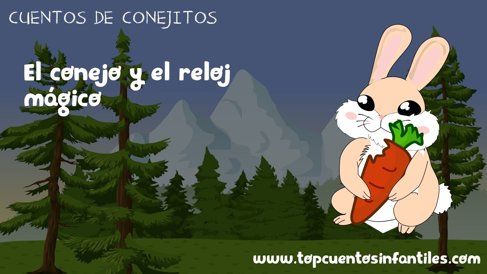 El conejo y el reloj mágico