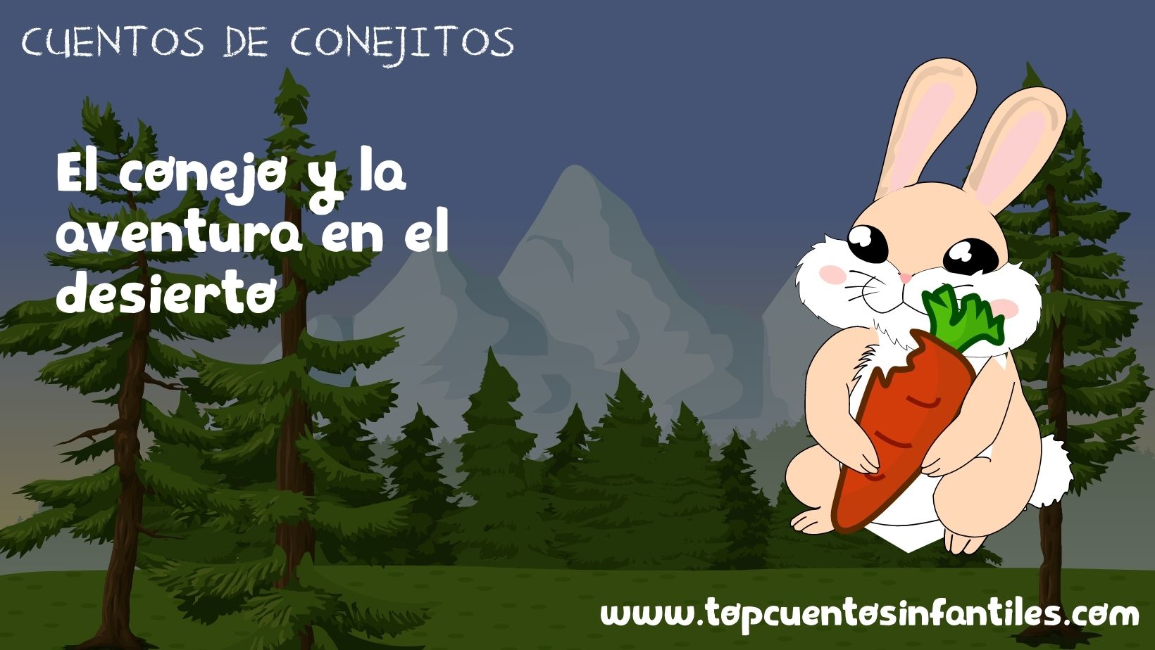 El conejo y la aventura en el desierto