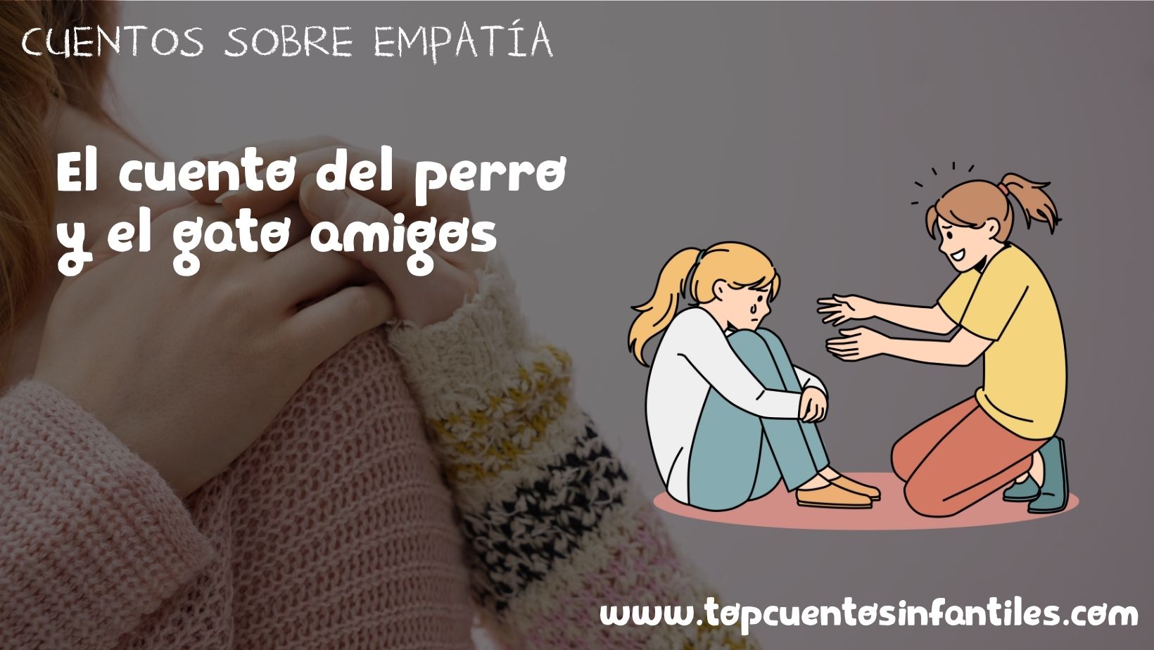 El cuento del perro y el gato amigos