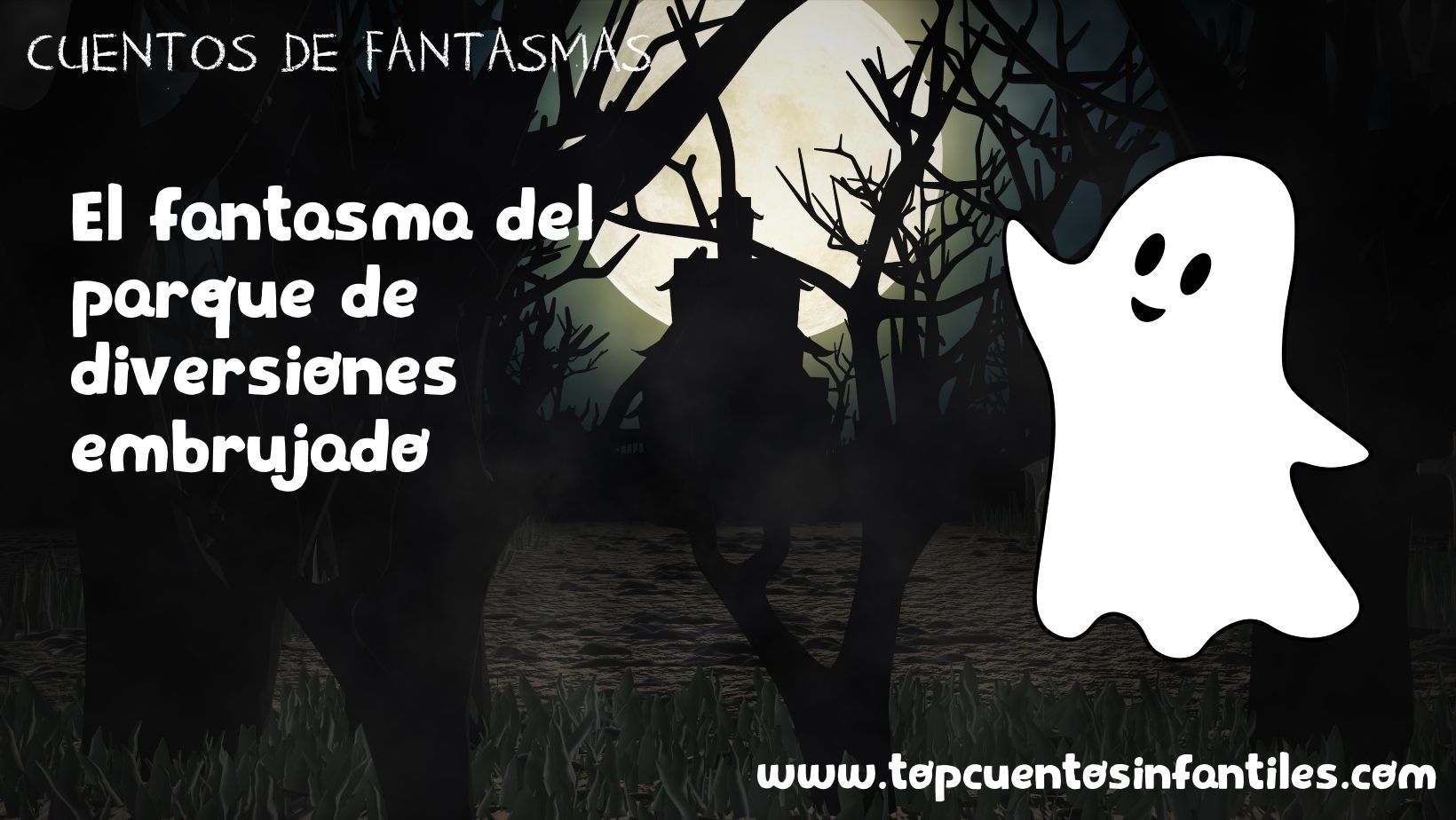 El fantasma del parque de diversiones embrujado