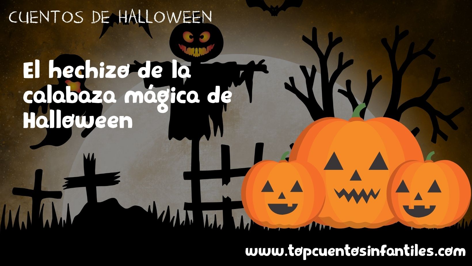 El hechizo de la calabaza mágica de Halloween