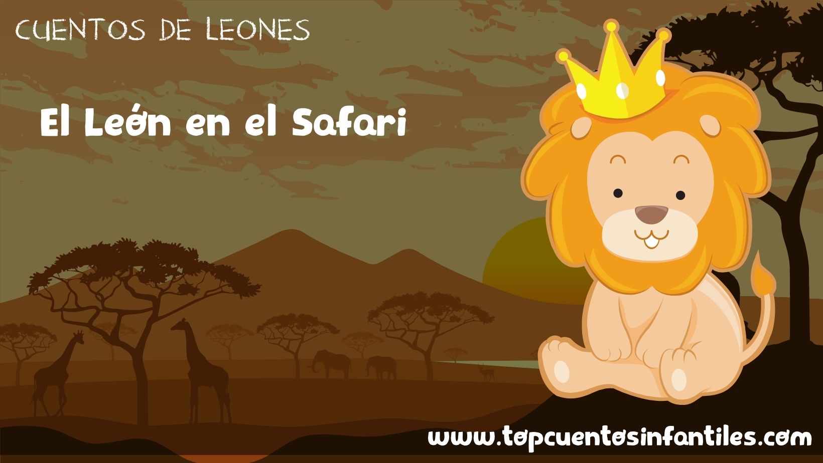 El León en el Safari