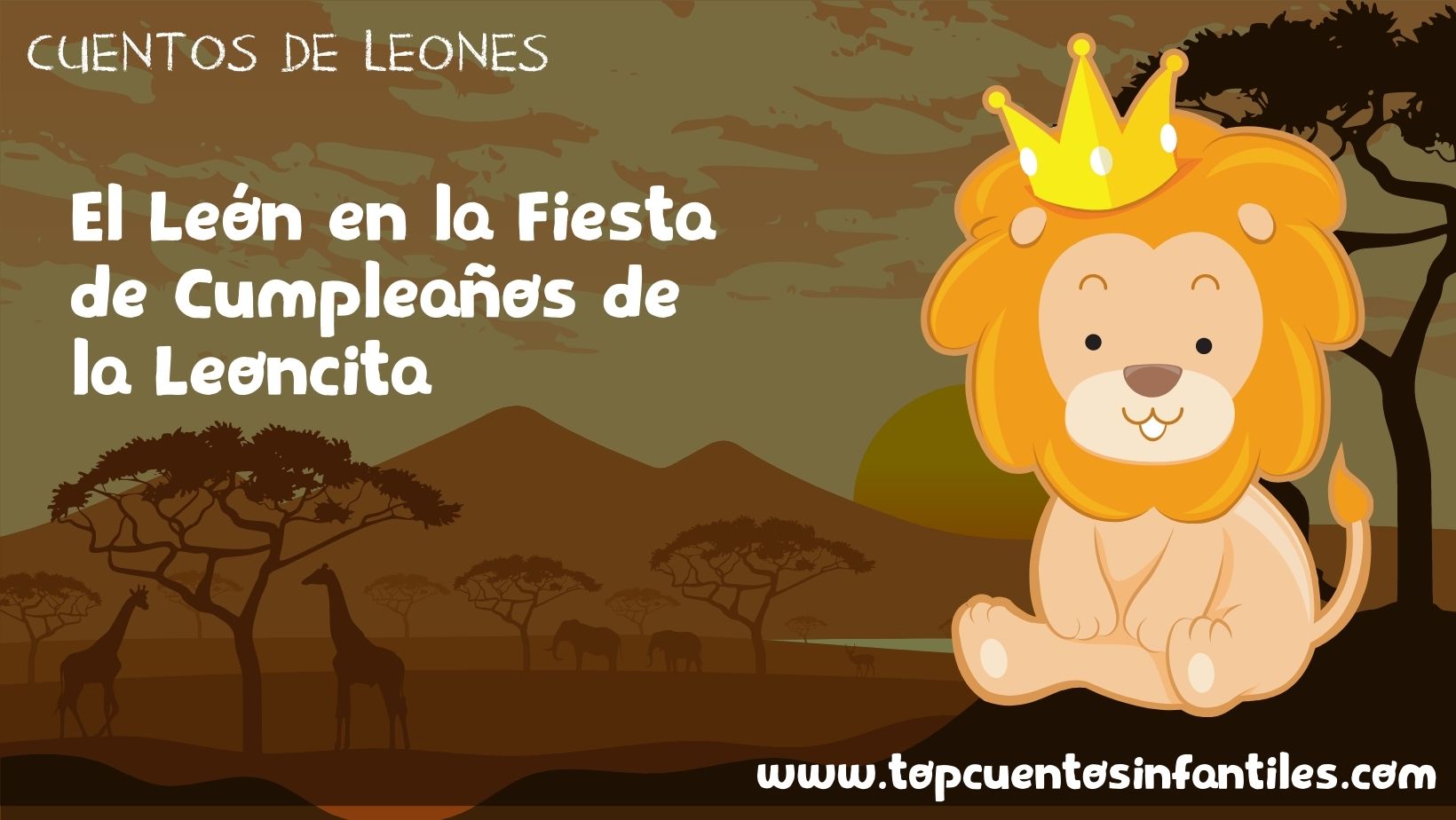El León en la Fiesta de Cumpleaños de la Leoncita