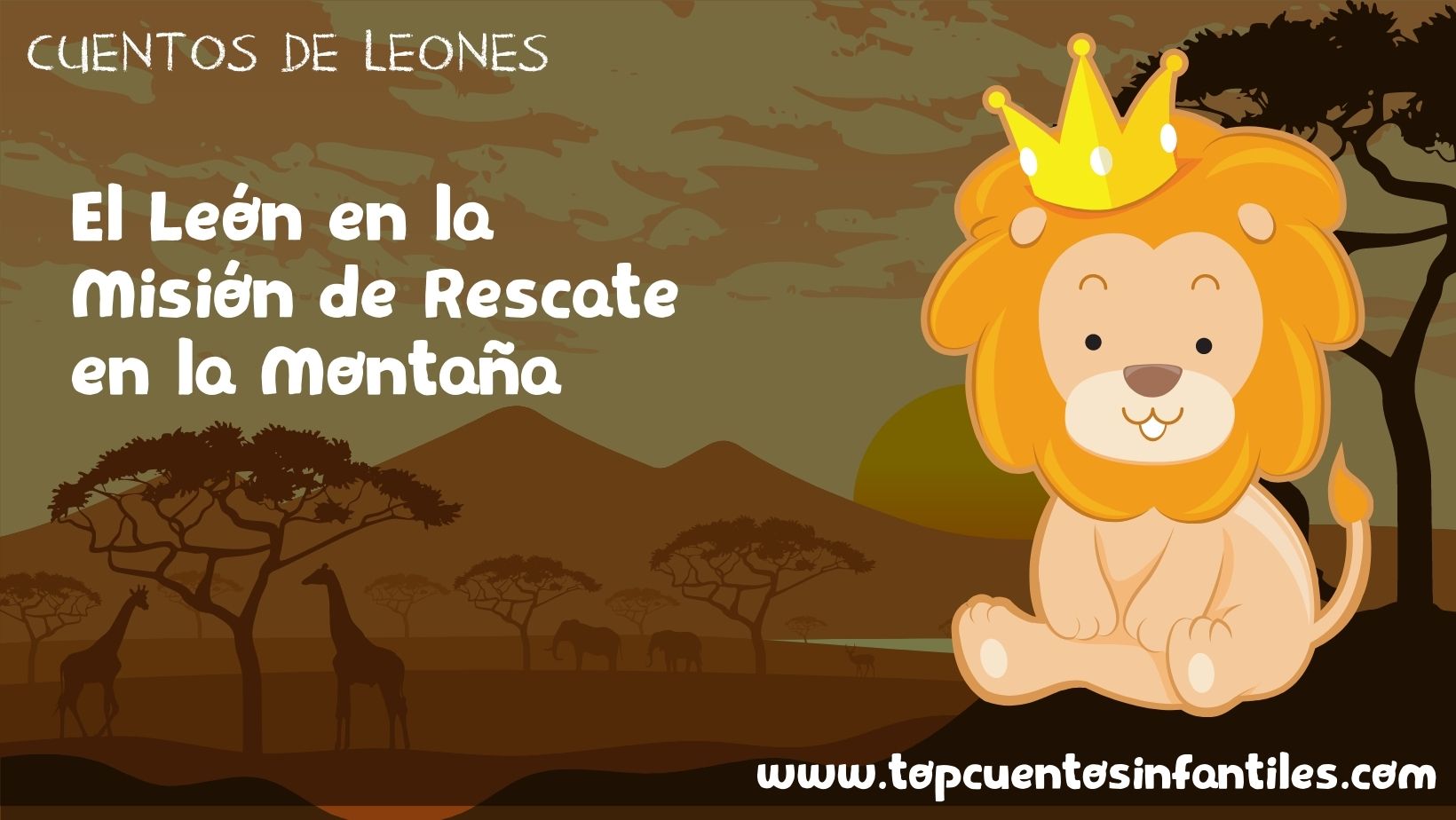 El León en la Misión de Rescate en la Montaña