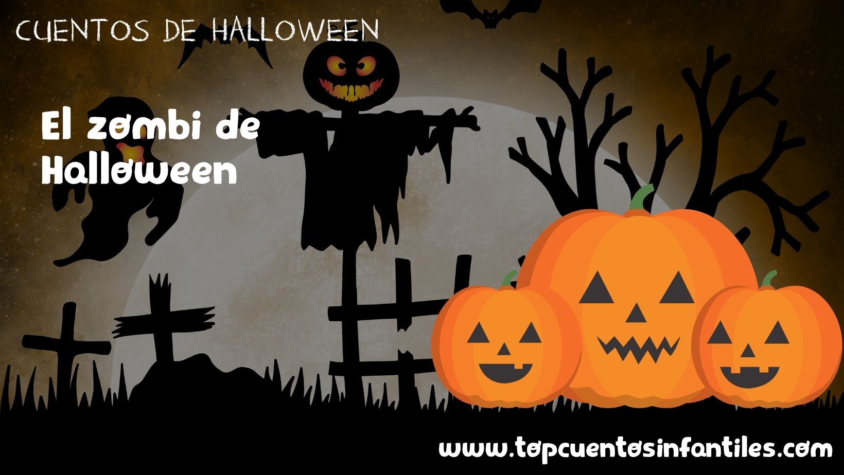El zombi de Halloween