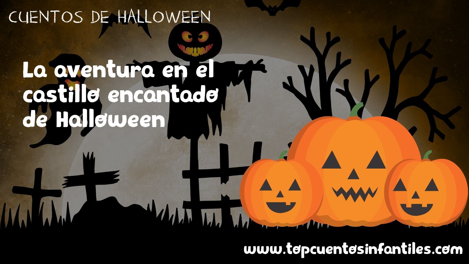 La aventura en el castillo encantado de Halloween