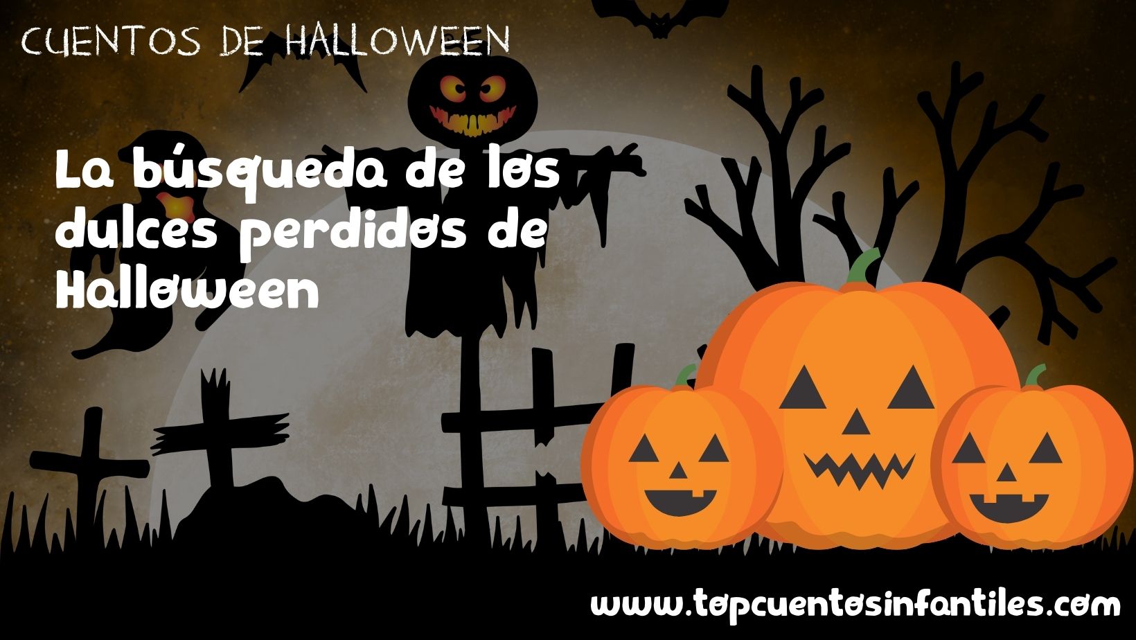 La búsqueda de los dulces perdidos de Halloween