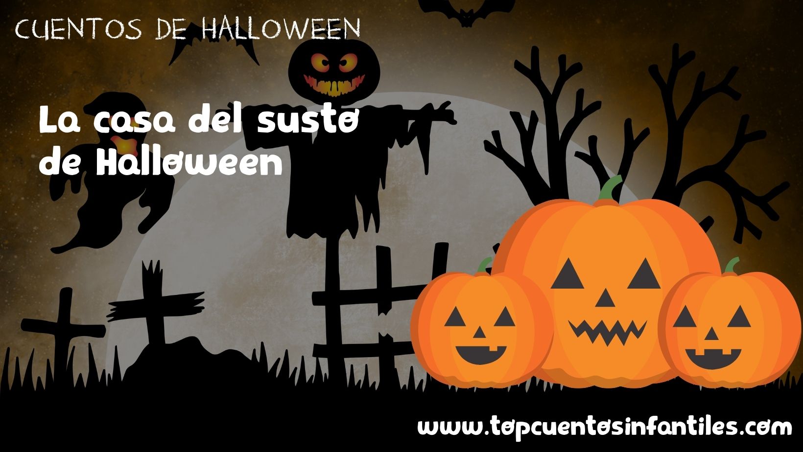 La casa del susto de Halloween