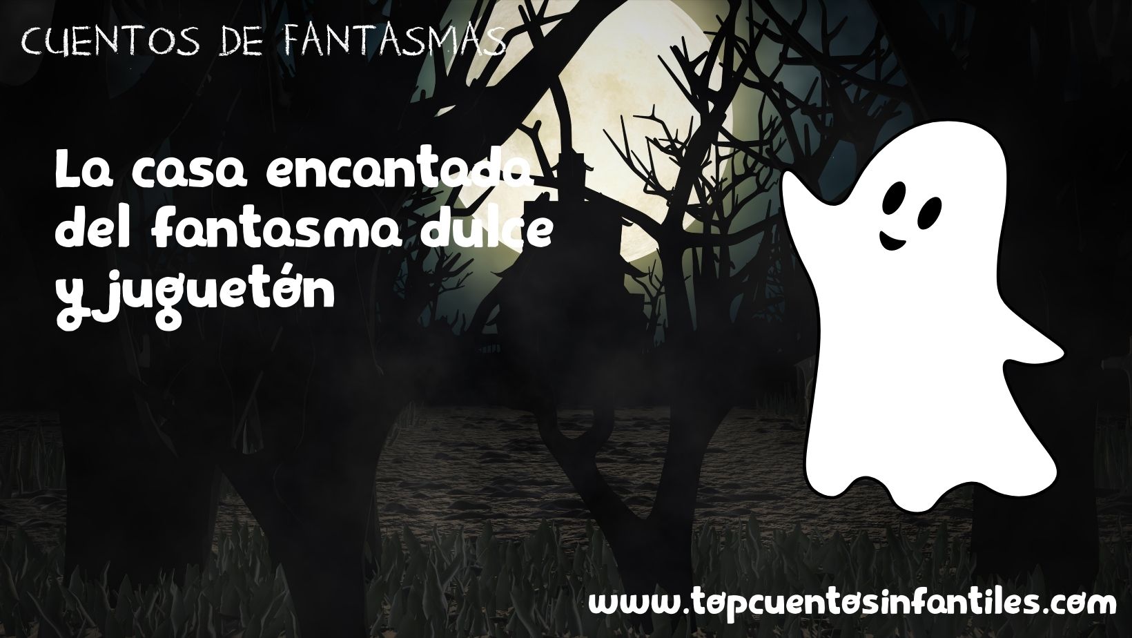 La casa encantada del fantasma dulce y juguetón