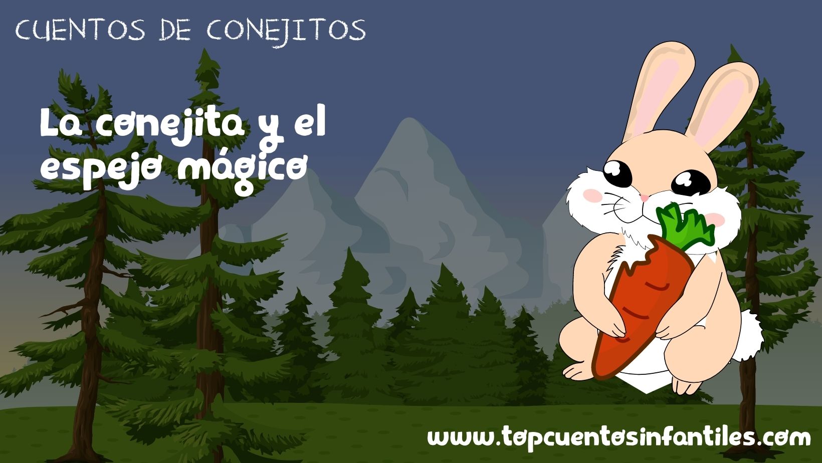 La conejita y el espejo mágico