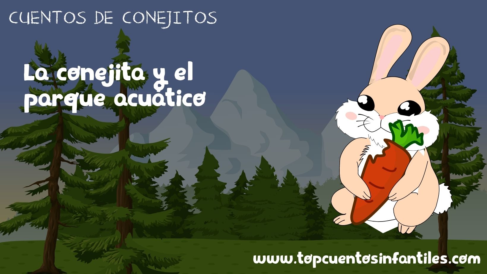 La conejita y el parque acuático