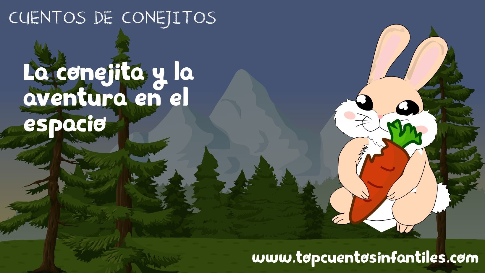 La conejita y la aventura en el espacio