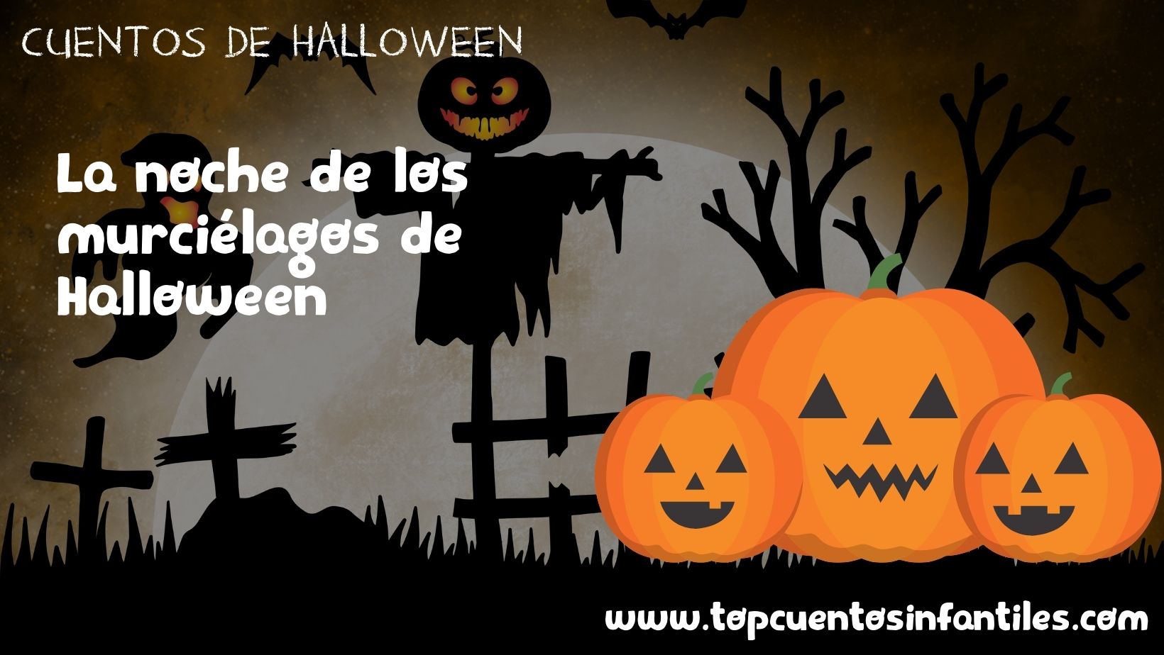La noche de los murciélagos de Halloween